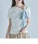 ２ｗａｙチェックシフォンリボンドレープカットＴＯＰＳ