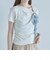 ２ｗａｙチェックシフォンリボンドレープカットＴＯＰＳ