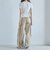 ２ｗａｙチェックシフォンリボンドレープカットＴＯＰＳ