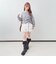 アシメドロストラメメッシュニットプルオーバー