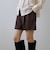 【ＯＮかわ】ウォッシャブルベルト付きショートパンツ／