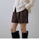 【ＯＮかわ】ウォッシャブルベルト付きショートパンツ／
