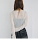 フロッキードットアソートカットレースＴＯＰＳ