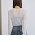 フロッキードットアソートカットレースＴＯＰＳ