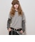ヘンリーネックＴＯＰＳ×ボーダーフーディーＳＥＴ