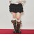 配色メローラウンドフリルミニＳＫ