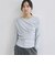 【ＯＮかわ】タックドレープオフショルスラブカットＴＯＰＳ