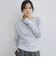 【ＯＮかわ】タックドレープオフショルスラブカットＴＯＰＳ