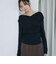 【ＯＮかわ】タックドレープオフショルスラブカットＴＯＰＳ