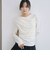 【ＯＮかわ】タックドレープオフショルスラブカットＴＯＰＳ