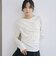 【ＯＮかわ】タックドレープオフショルスラブカットＴＯＰＳ