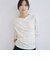 【ＯＮかわ】タックドレープオフショルスラブカットＴＯＰＳ