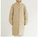 スタンドカラーロングダウンコート
