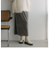 ストレッチベロアロングタイトスカート