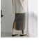 ストレッチベロアロングタイトスカート