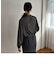レオパードフロントタックブラウス