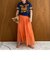 シアーワッシャーボリュームスカート
