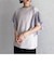 ウォッシャブルチュールスリーブＴシャツ