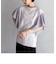ウォッシャブルチュールスリーブＴシャツ