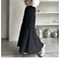 シャーリングロングスカート
