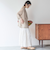 ワッシャーフレアスカート