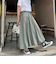 タフタバルーンスカート