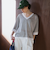 バイカラーＶネックニット