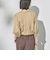 ウォッシャブルリネンライクＶ開きタックブラウス
