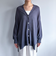 ミドル丈シアーカーディガン