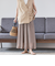 シアーリネンライクスカート