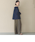 Ｗウエストサイドラインパンツ