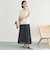 メッシュタックスカート