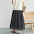 メッシュタックスカート