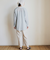 シアーストライプカシュクールシャツ