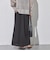 ドライジョーゼットラップ風スカート
