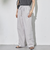 ドロストナイロンストレートパンツ