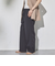 ドロストナイロンストレートパンツ