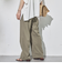 ドロストナイロンストレートパンツ