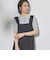 ワイドリブ５分袖ポロニット