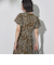 花柄カシュクールワンピース