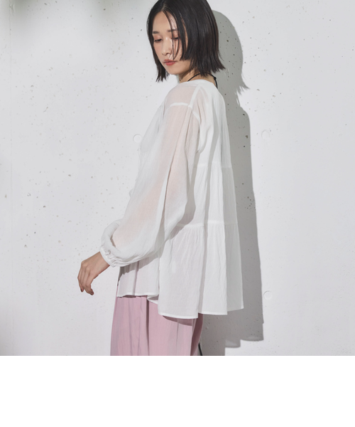 ティアードギャザーチュニック｜ドゥ・アルシーヴの通販｜&mall