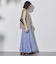 ギャザーティアードスカート