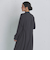 Ｖネックドロストギャザーワンピース