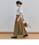 タックバルーンスカート