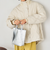 メタリックミニトートバッグ