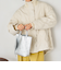 メタリックミニトートバッグ