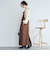 ピグメント加工フロントＺＩＰジャンスカ