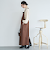 ピグメント加工フロントＺＩＰジャンスカ