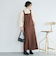 ピグメント加工フロントＺＩＰジャンスカ