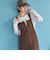 ピグメント加工フロントＺＩＰジャンスカ